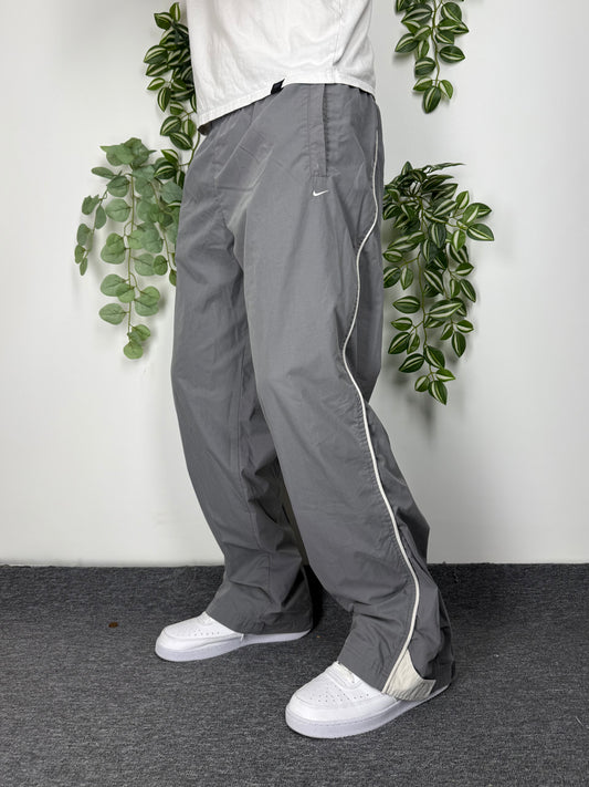 Nike vintage Trackpants Jogginghose Jogger baggy Fit Streetwear grau M