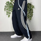 Adidas vintage Trackpants Jogginghose Jogger baggy Fit Streetwear blau M