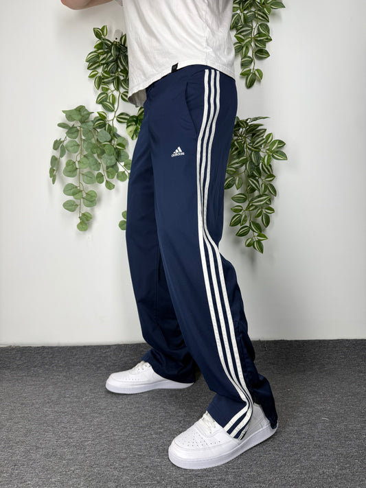 Adidas vintage Trackpants Jogginghose Jogger baggy Fit Streetwear blau S