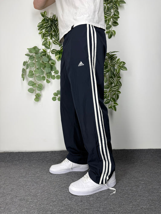 Adidas vintage Trackpants Jogginghose Jogger baggy Fit Streetwear blau S