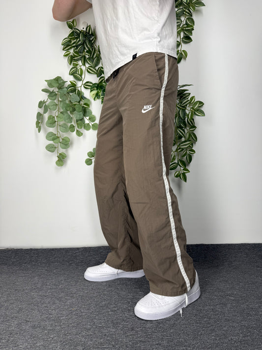 Nike vintage Trackpants Jogginghose Jogger baggy Fit Streetwear braun S