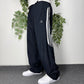 Adidas vintage Trackpants Jogger Jogginghose streetwear baggy Fit blau XL