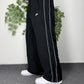 Nike vintage Trackpants Jogger Jogginghose streetwear baggy Fit schwarz XL