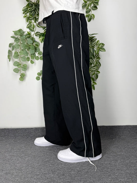 Nike vintage Trackpants Jogger Jogginghose streetwear baggy Fit schwarz XL