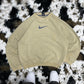 Nike vintage Big Logo Swoosh embroidered Sweatshirt Sweater S