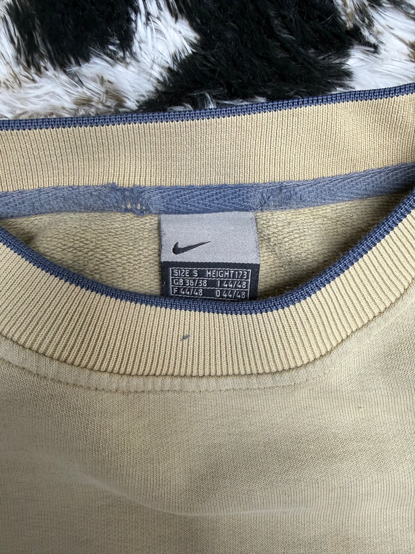 Nike vintage Big Logo Swoosh embroidered Sweatshirt Sweater S