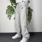 Nike vintage Trackpants Jogger Jogginghose streetwear baggy Fit grau M