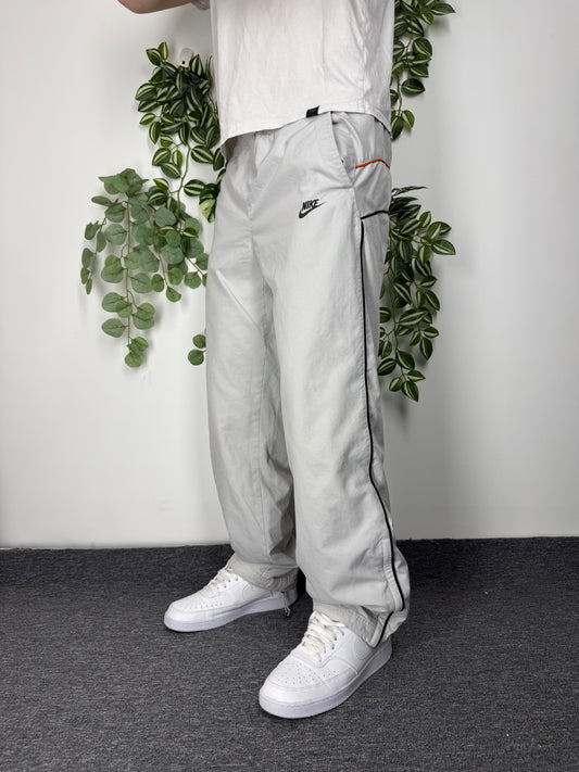 Nike vintage Trackpants Jogger Jogginghose streetwear baggy Fit grau M