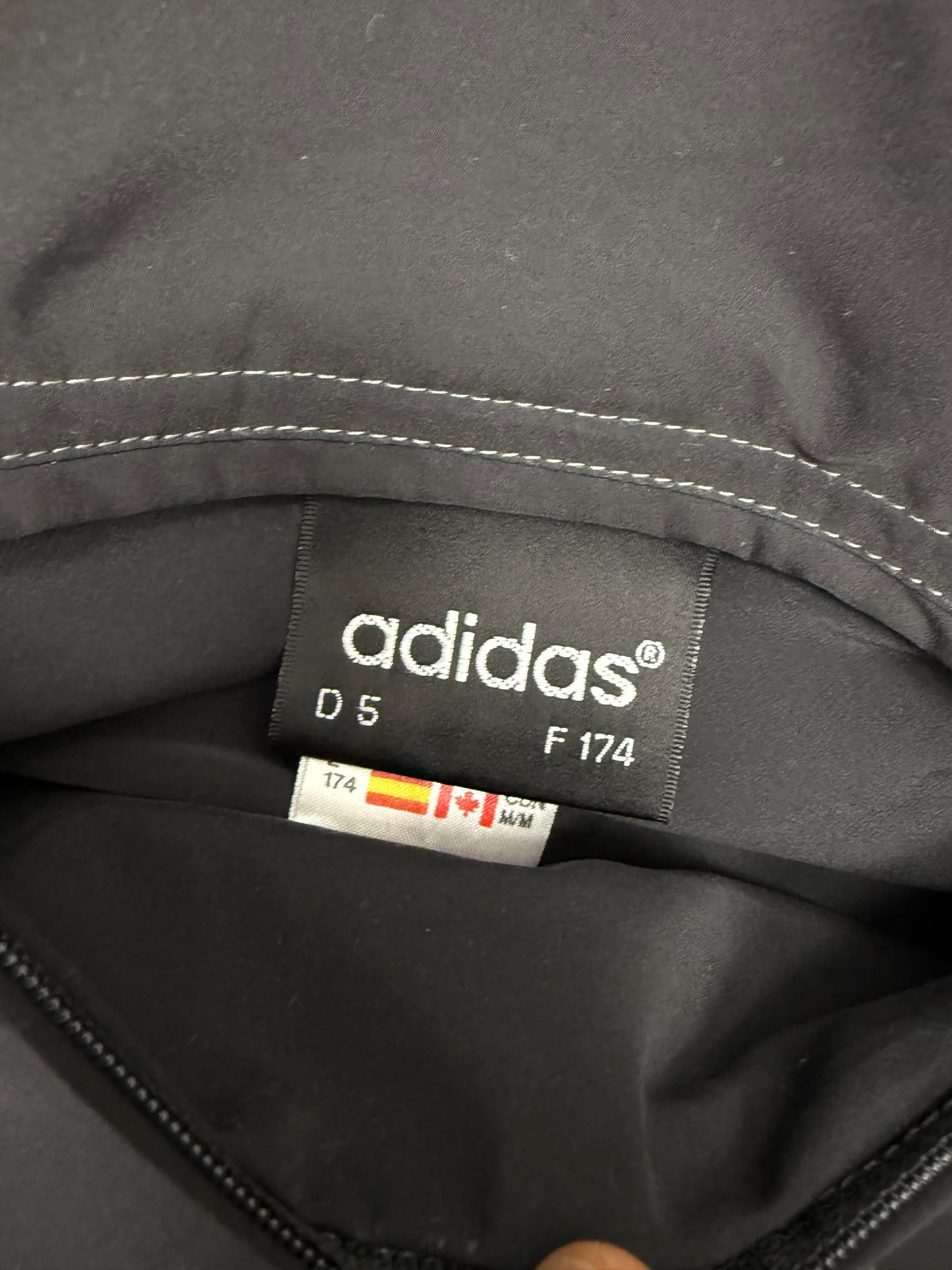 Adidas vintage oversized Weste Wendejacke 2in1 Fleece Shell Jacke M