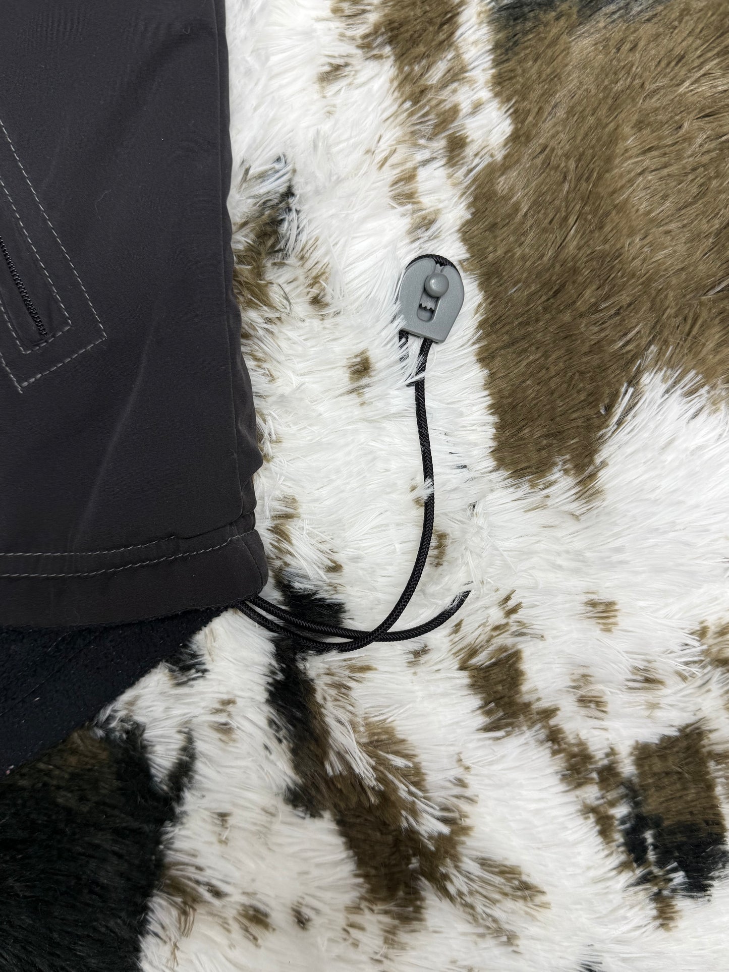 Adidas vintage oversized Weste Wendejacke 2in1 Fleece Shell Jacke M