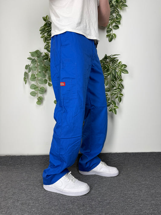 Dickies vintage Pants workwear Hose baggy Fit blau M
