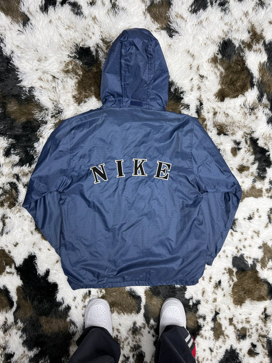 Nike vintage Big Logo embroidered Spellout Windbreaker Trackjacket Jacke S