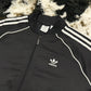 Adidas Crown originals 3 Stripes Sportjacke Zipper Trainingsjacke M