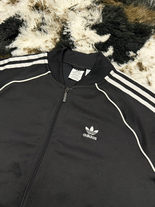 Adidas Crown originals 3 Stripes Sportjacke Zipper Trainingsjacke M