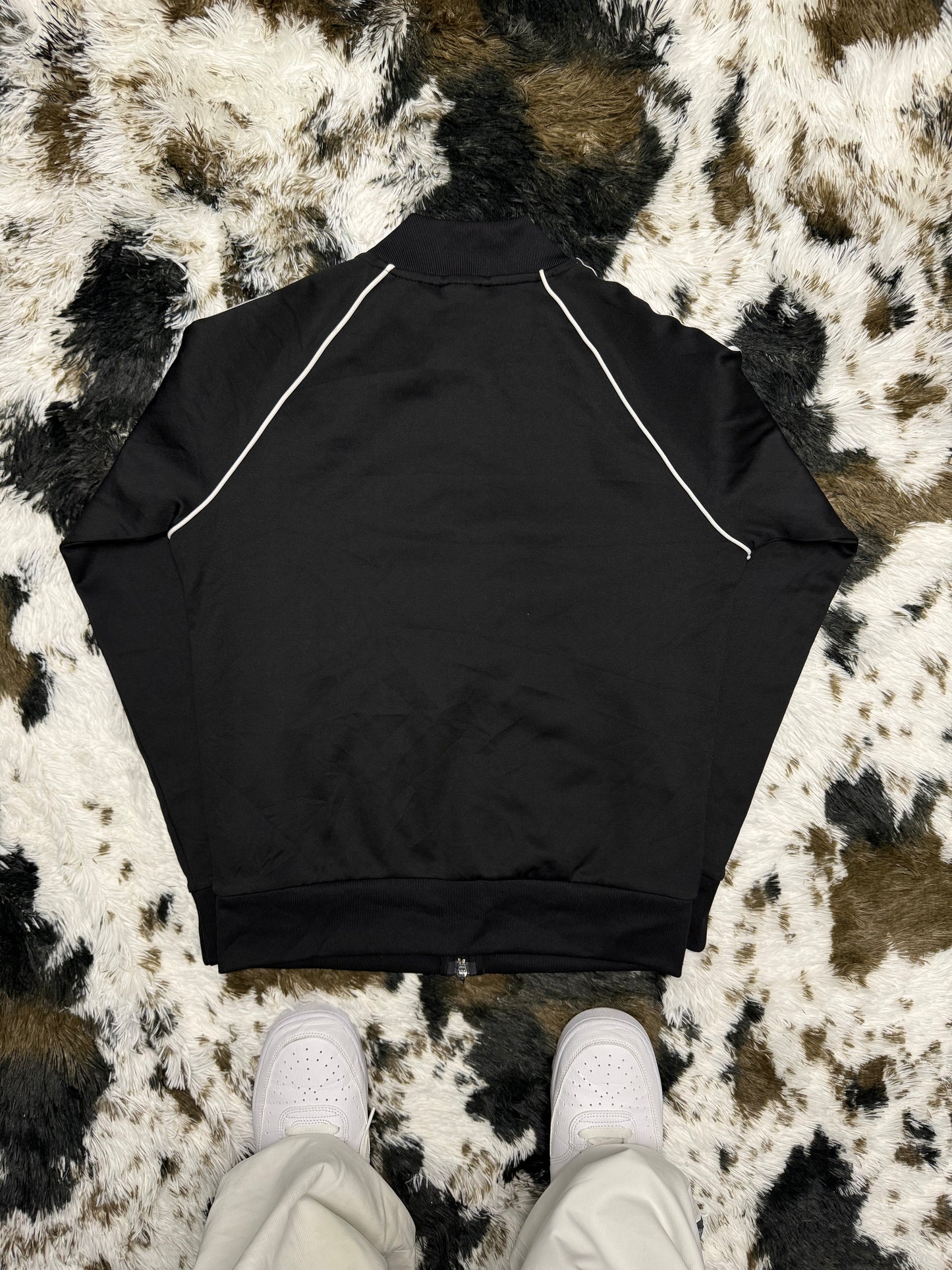 Adidas Crown originals 3 Stripes Sportjacke Zipper Trainingsjacke M