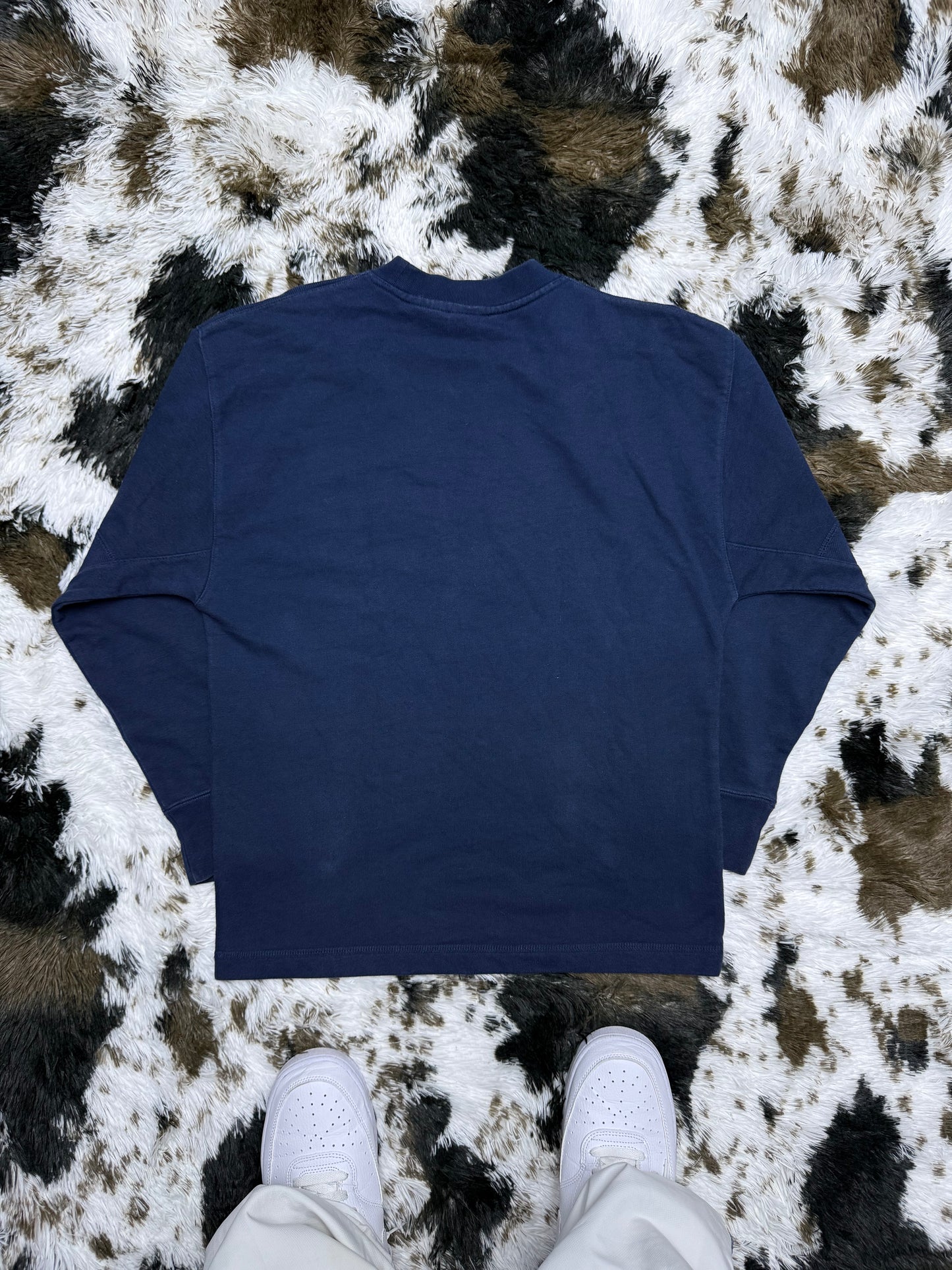 Nike vintage big logo embroidered Spellout sweatshirt Sweater Crewneck S