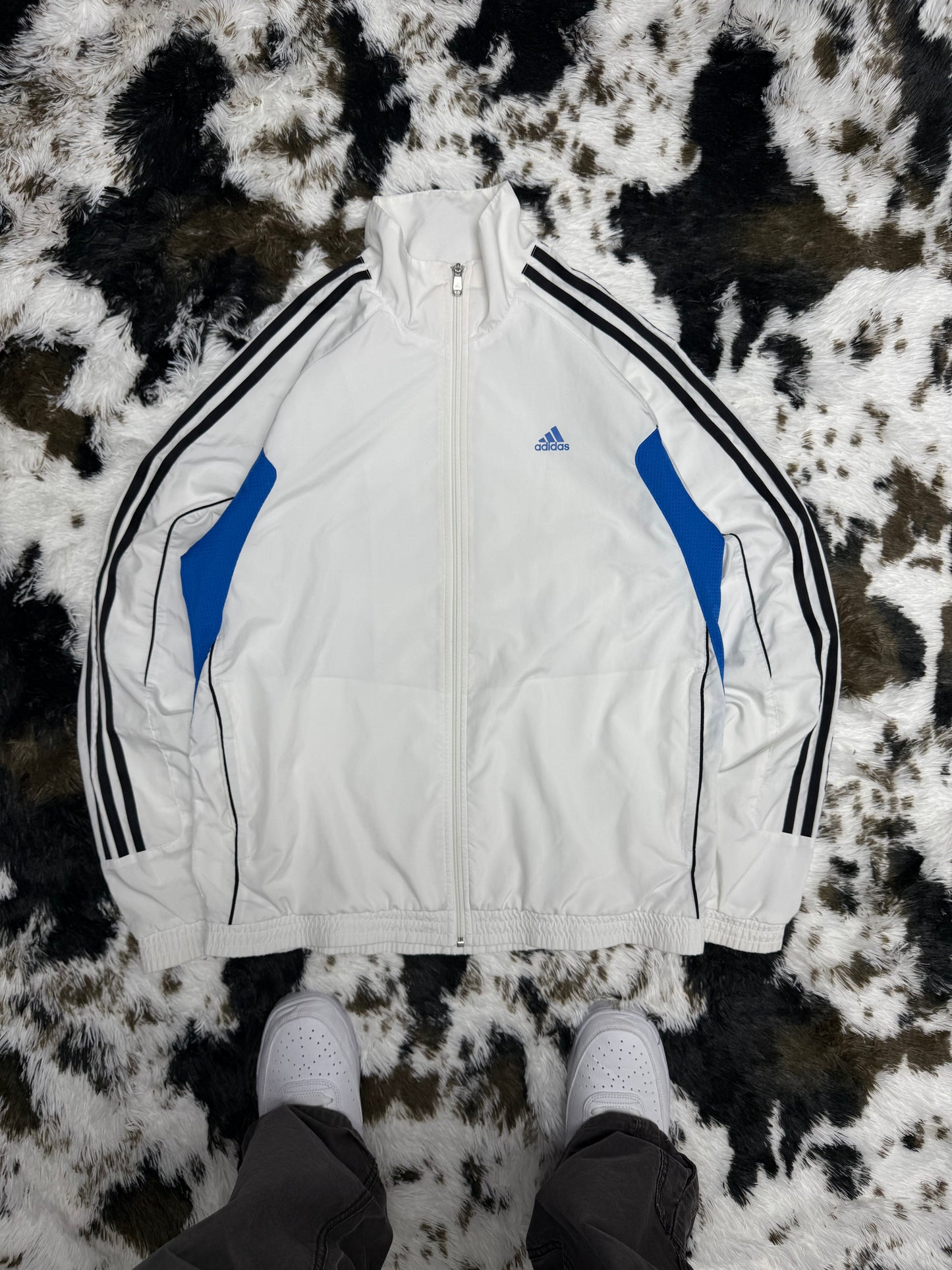 Adidas vintage Windbreaker Sportjacke Zipper M