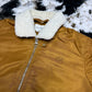 Lacoste Sherpa Collar Padded Bomber Jacke Fliegerjacke L 54
