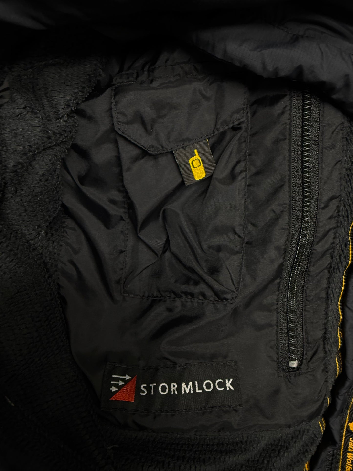 Jack Wolfskin Stormlock Recco Rescue System Jacke Windbreaker Fleece M