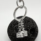 "Lucky Dice" silber Anhänger mit doppeltem Würfel-Design