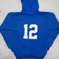 Port & Company vintage Los Angeles Dodgers MLB Hoodie blau XS