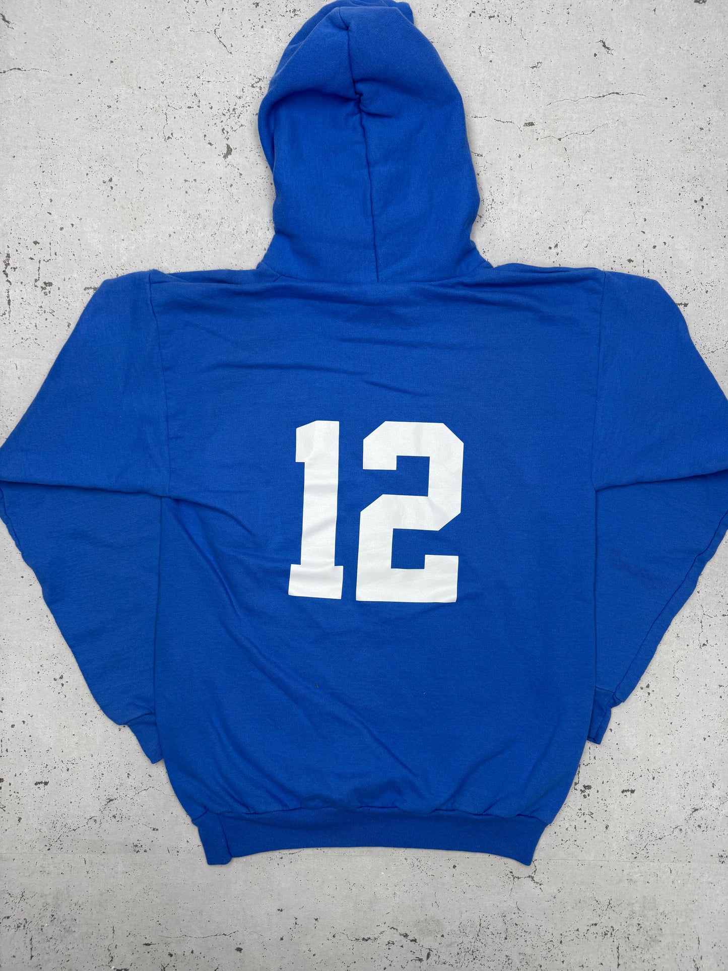 Port & Company vintage Los Angeles Dodgers MLB Hoodie blau XS