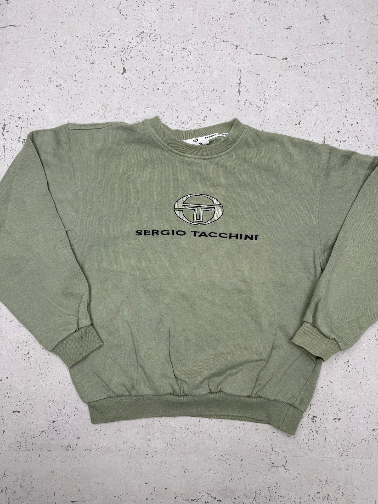 Sergio Tacchini vintage Sweatshirt grün S