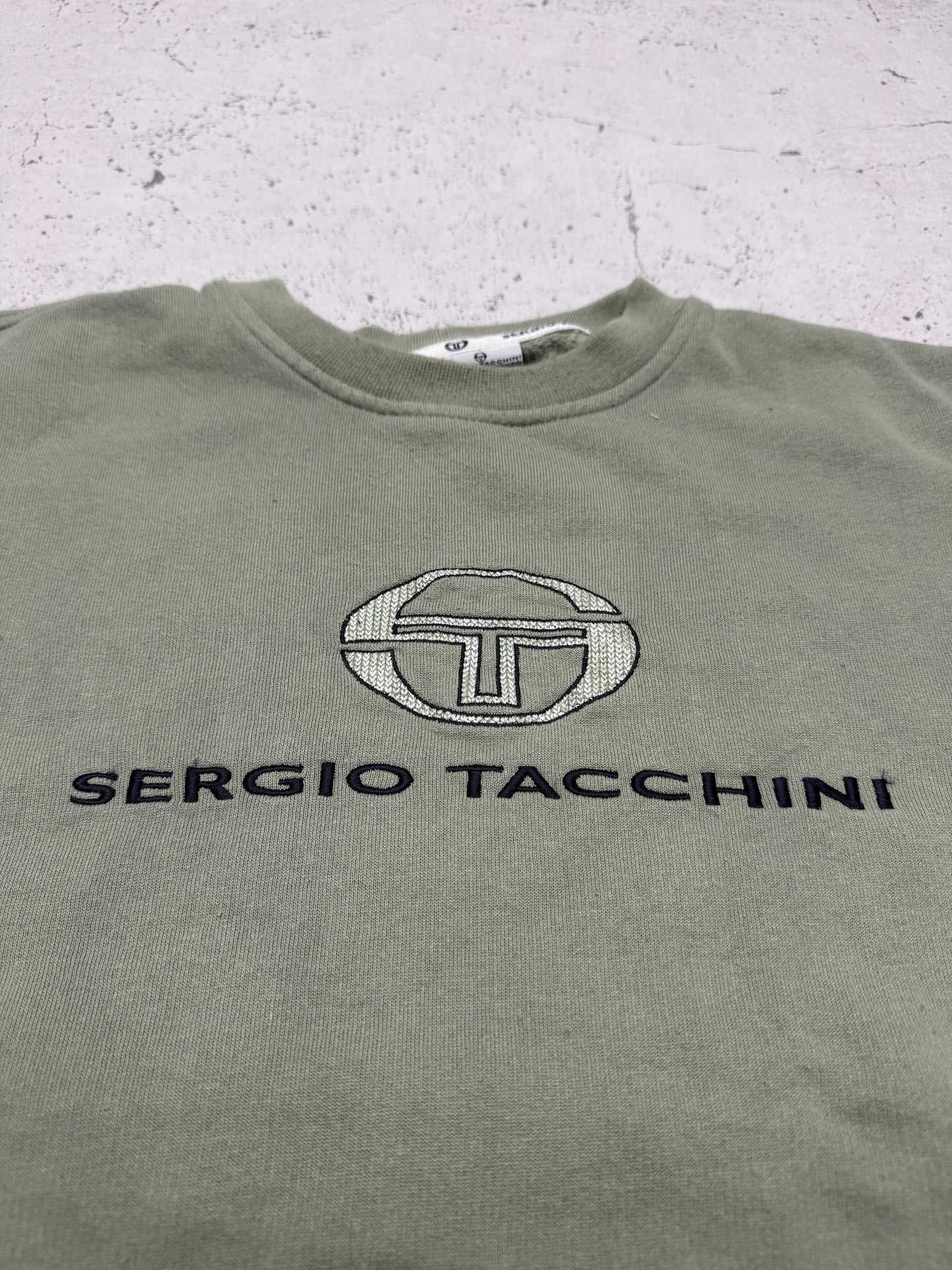 Sergio Tacchini vintage Sweatshirt grün S