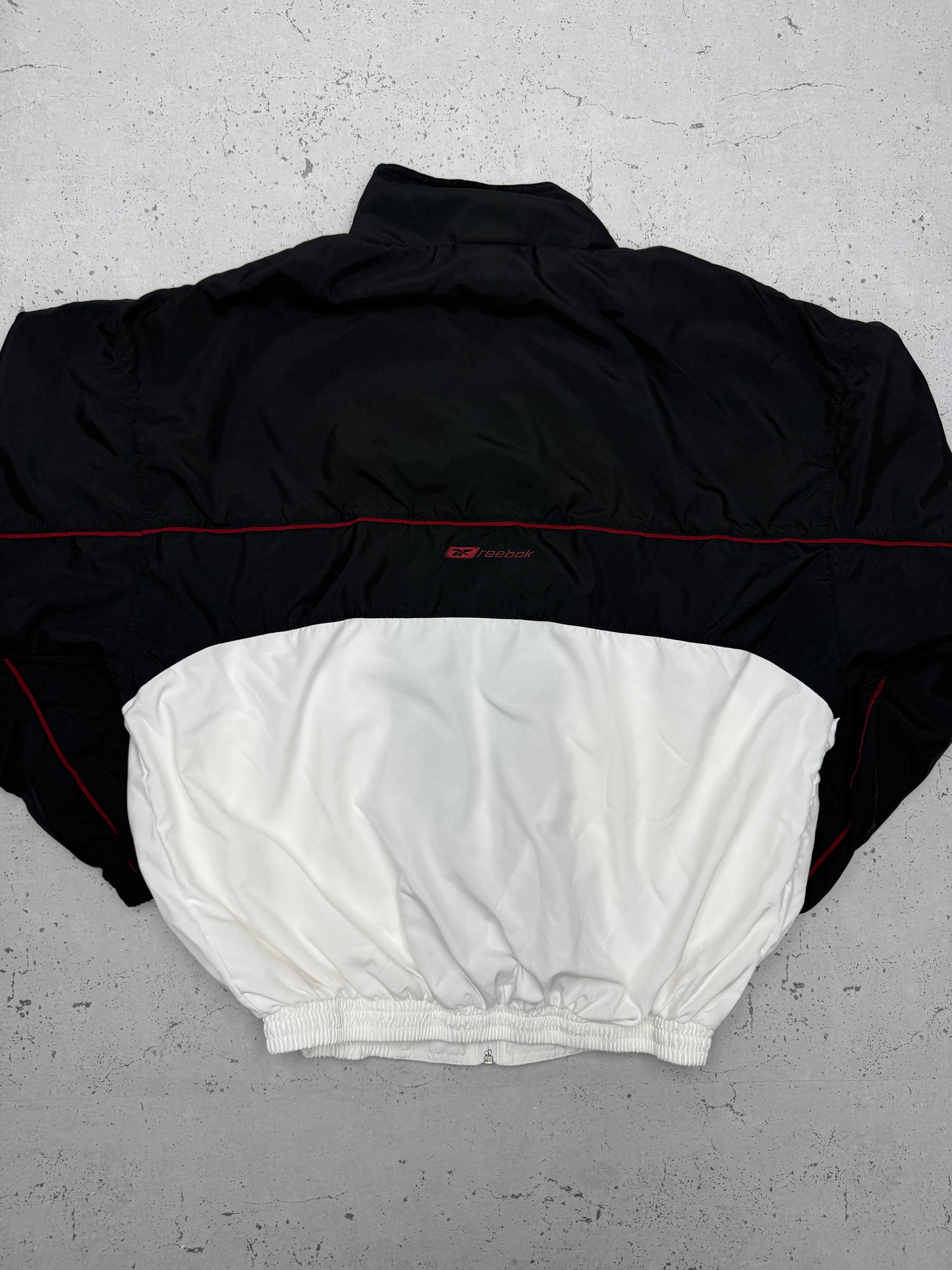 Reebok vintage Trainingsjacke Windbreaker schwarz M