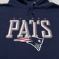 Pro Line vintage New England Patriots NFL Hoodie blau M