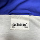 adidas vintage Trainingsjacke Windbreaker 80s blau abstrakt ART M
