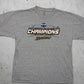 Lee Sport NHL vintage Anaheim Ducks Champions Eishockey T-Shirt grau XL