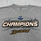 Lee Sport NHL vintage Anaheim Ducks Champions Eishockey T-Shirt grau XL