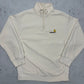 Carhartt vintage Half-Zip-Sweatshirt creme M