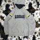 Adidas Big Logo embroidered College Style Hoodie Pullover M