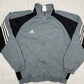 adidas vintage Trainingsjacke Windbreaker grau L