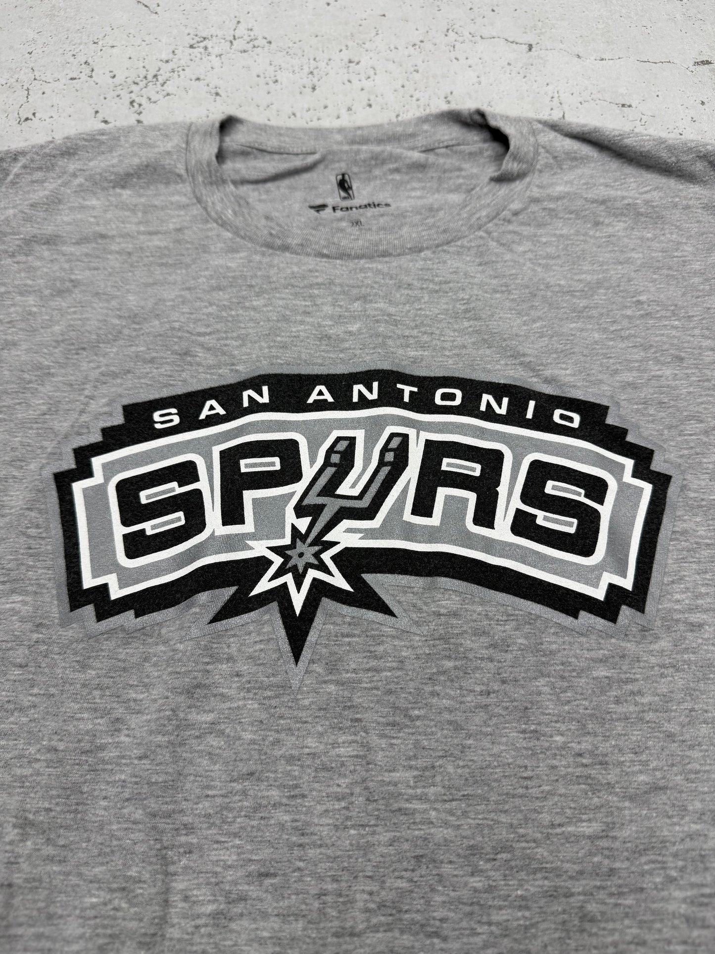 Fanatics vintage San Antonio Spurs NBA Basketball T-Shirt grau 2XL