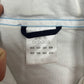 Adidas vintage Trainingsjacke mit Kapuze leicht gefüttert weiß S