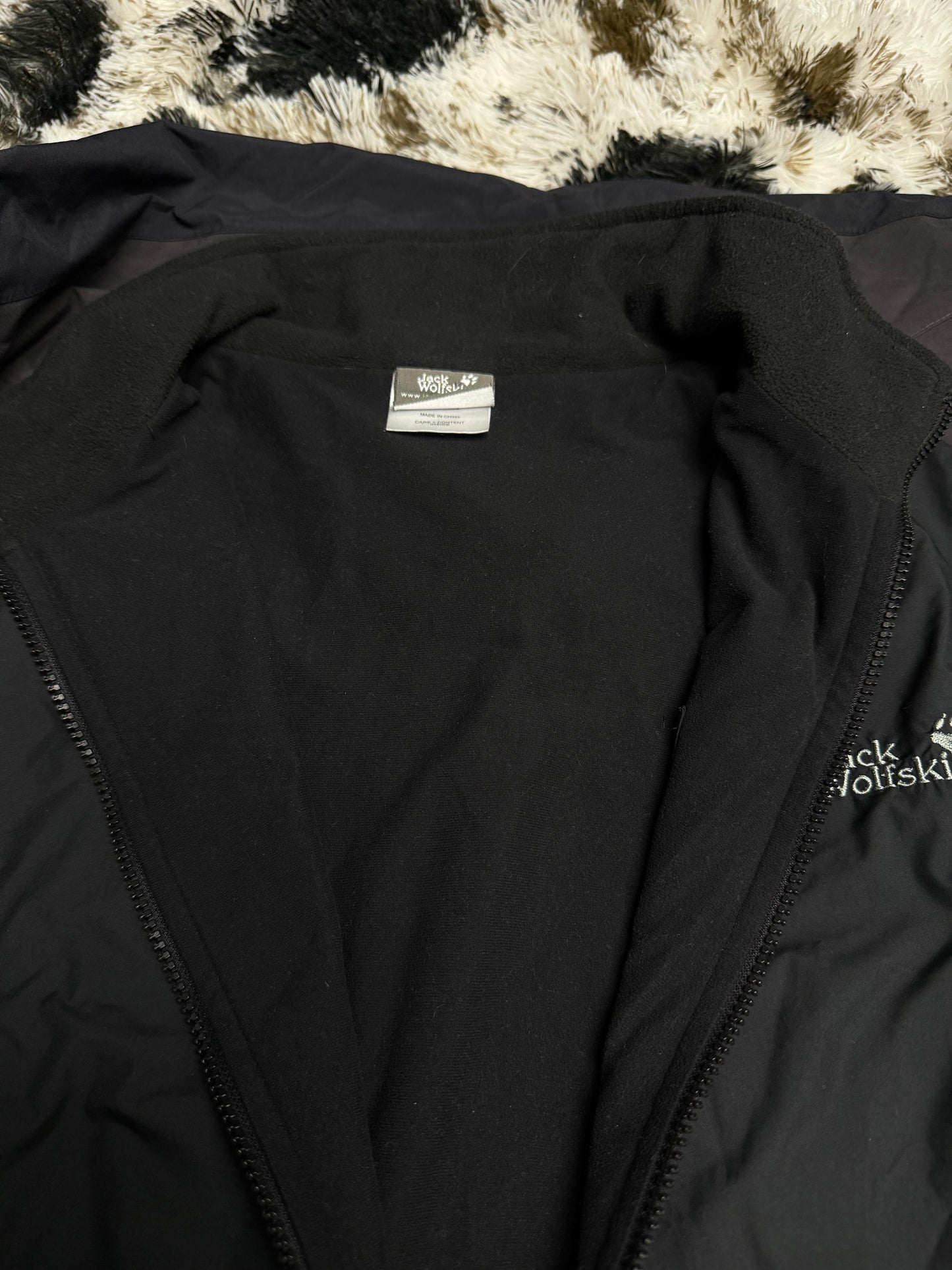 Jack Wolfskin Texapore 3in1 Doppeljacke Allwetter Jacke Fleece XL