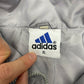 adidas vintage Trainingsjacke Windbreaker grau XL