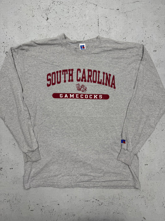 Russell Athletic vintage South Carolina Gamecocks Longsleeve grau L