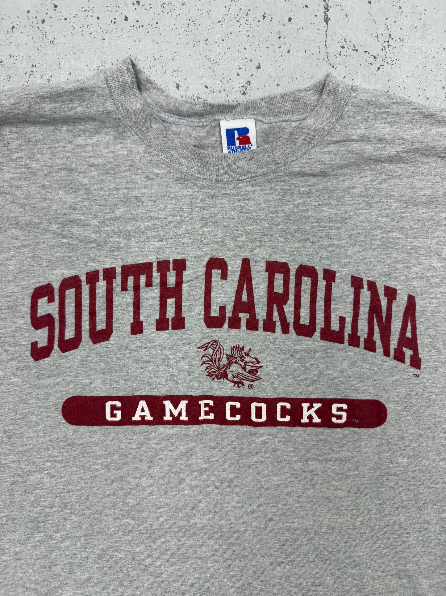 Russell Athletic vintage South Carolina Gamecocks Longsleeve grau L