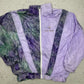 Sergio Tacchini vintage Shellsuit-Jacke lila Windbreaker Trackjacket 80s XL