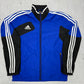 adidas vintage Trainingsjacke Windbreaker blau S