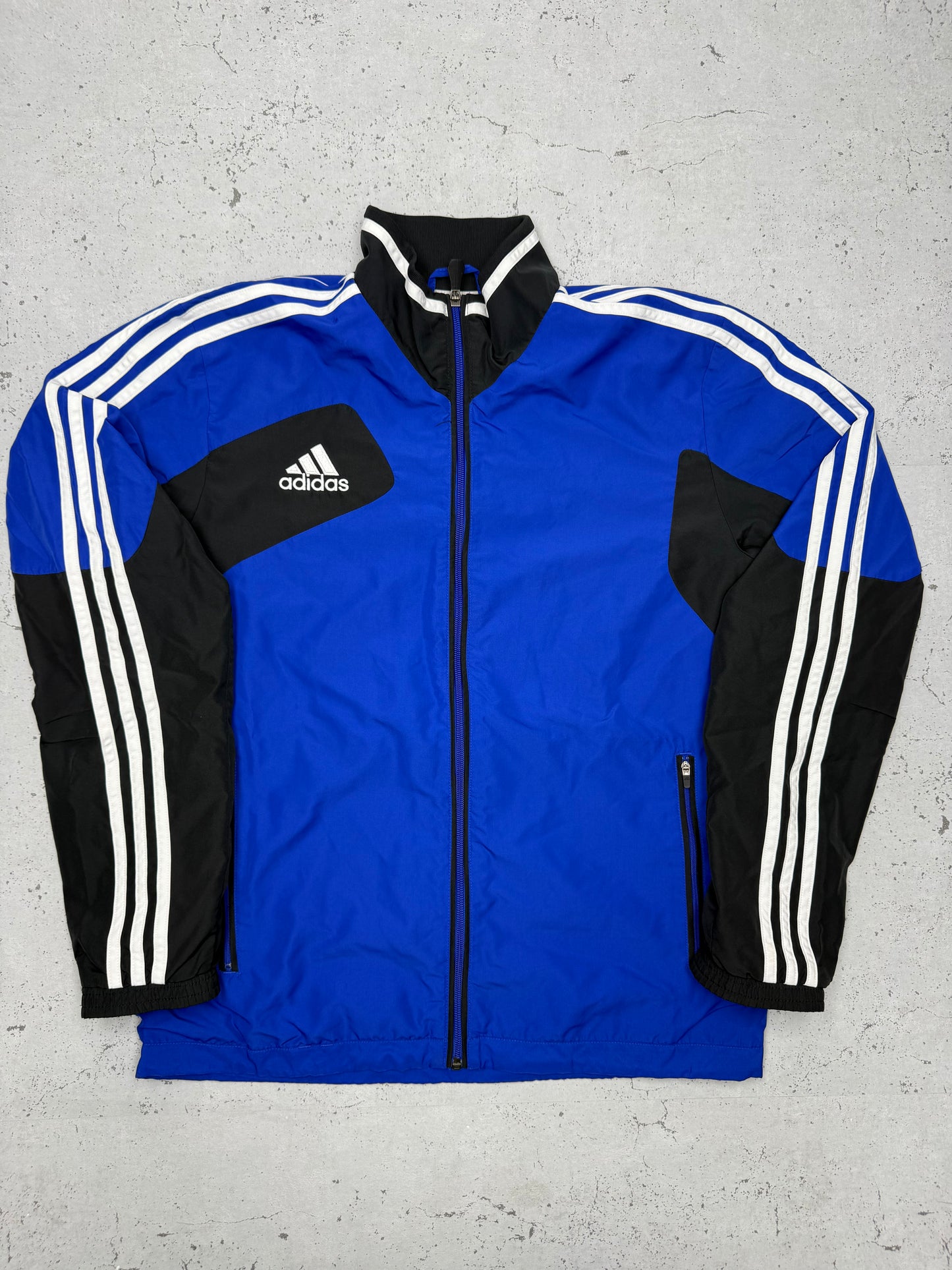 adidas vintage Trainingsjacke Windbreaker blau S
