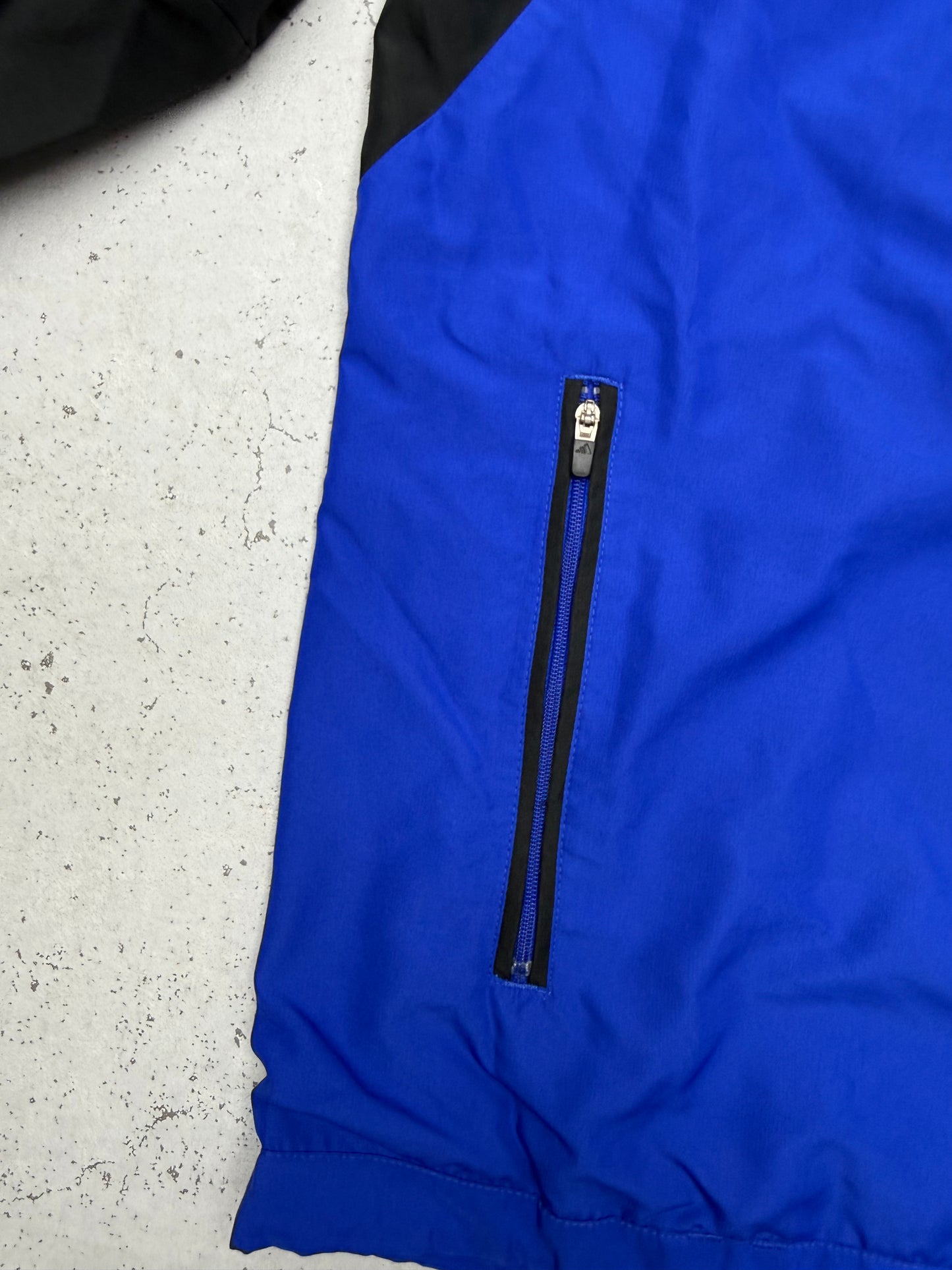 adidas vintage Trainingsjacke Windbreaker blau S