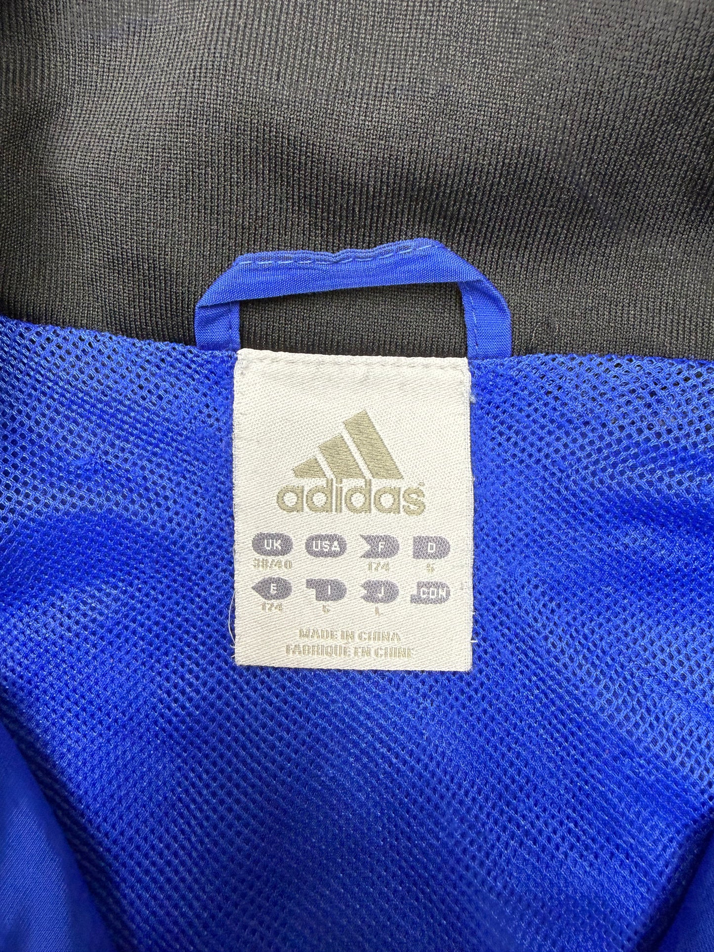adidas vintage Trainingsjacke Windbreaker blau S