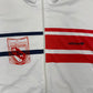 adidas vintage kelag BSK Trainingsjacke Zipper weiß L