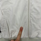 adidas vintage kelag BSK Trainingsjacke Zipper weiß L