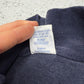 Ruff vintage Velours-Trainingsjacke Samt Zipper Made in West-Germany blau L